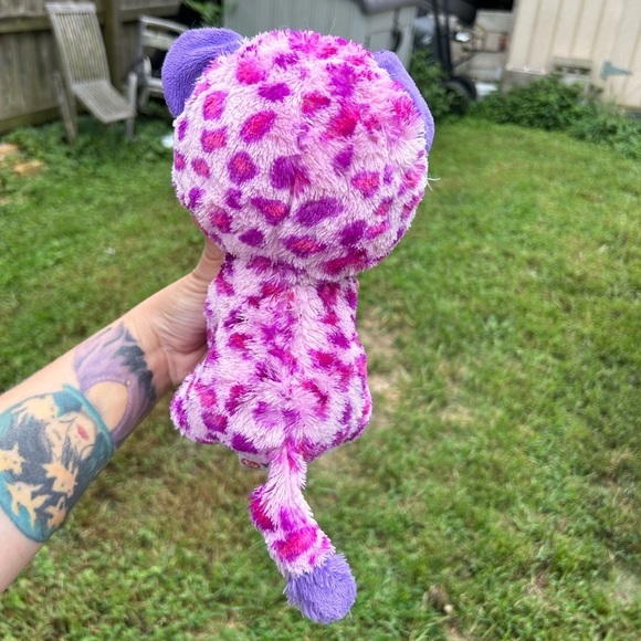 TY Beanie Boo Purple Leopard - Picture 3 of 8
